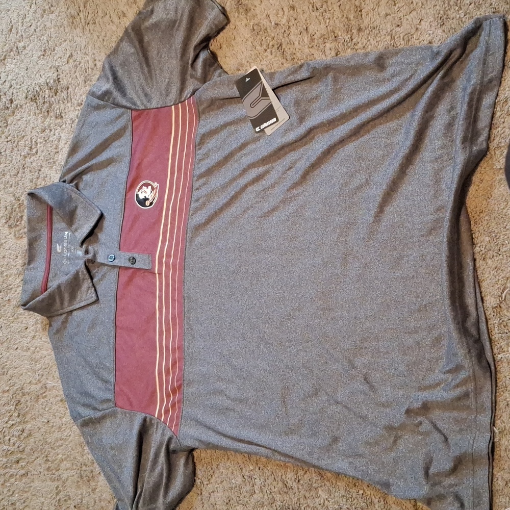 New Florida State University FSU Men's Polo XXL NWT Colosseum